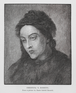 Christina G Rossetti (engraving)