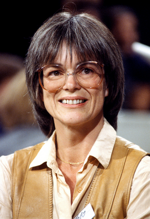 Oslo 19850909. Storting representative Tora Houg Aasland, (SV), Akershus …, 1985 (photo)