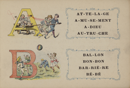 Alphabet De La Phosphatine Falieres (colour litho)