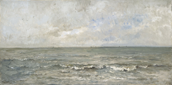 Seascape, 1876 (oil on canvas)