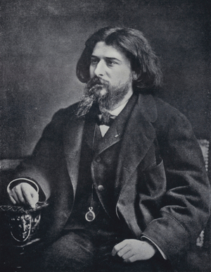 Alphonse Daudet (b/w photo)