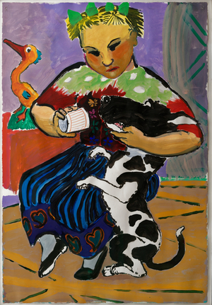 Sem título (Girl and Dog Series)