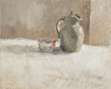 The Orange Flower Cup, 2005 (oil on board)