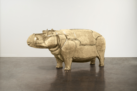 'Hippopotame I' Bathtub, 1968 (welded brass and copper)