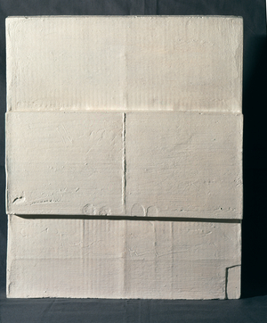 Cycladic Book, 1957 (plaster)