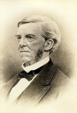 Oliver Wendell Holmes (b/w photo)