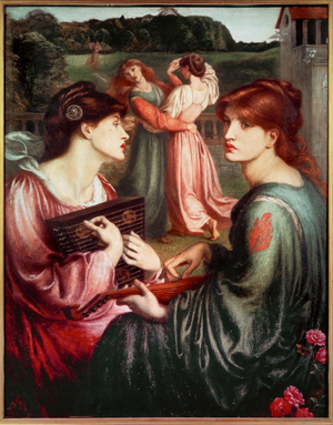 The Bower meadow (painting on canvas)