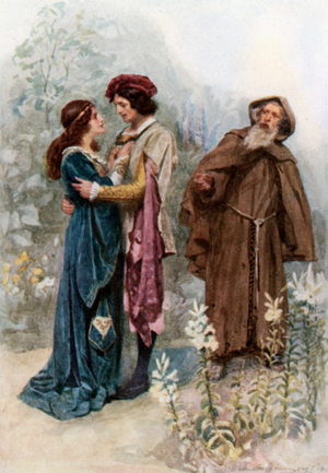 "Telling each other that it would not be for Long" (colour litho)