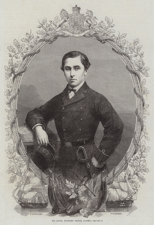 His Royal Highness Prince Alfred (engraving)