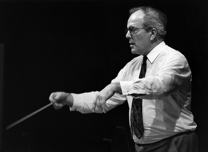 Munich Hercules Hall 1987 Wolfgang Sawallisch, conductor, 1987 (photo)