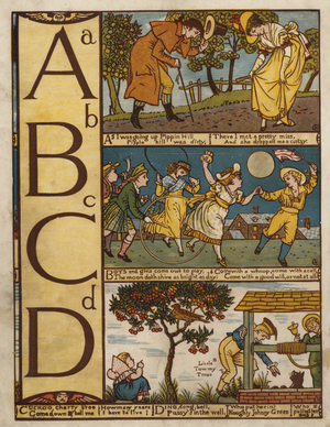 Alphabet (colour litho)