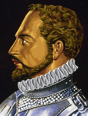 Alonso de Ercilla (1533 1594). 