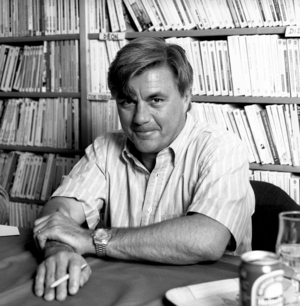 John Irving  sourire