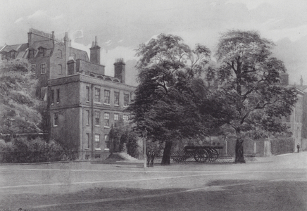 Lost London: The Gun House, Spring Gardens (litho)