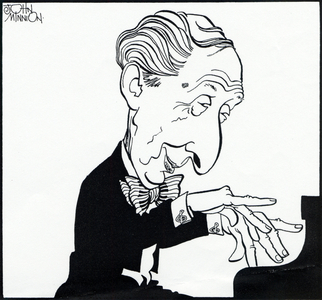 Vladimir Horowitz playing piano, keyboard