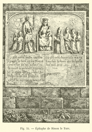 Epitaphe de Simon le Turc (engraving)