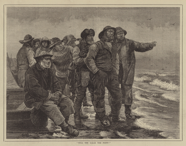 Will She Clear the Point? (engraving)