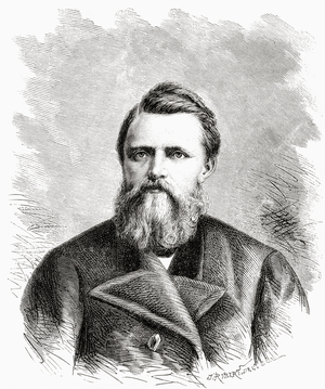 Paul Friedrich August Hegemann, captain of the Hansa on the second German North Polar Expedition in 1869.