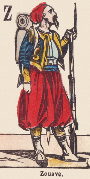 Zouave, 1860 (print)