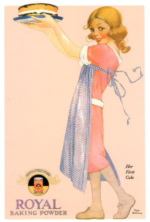 Royal Baking Powder Magazine, advert, USA, 1920s