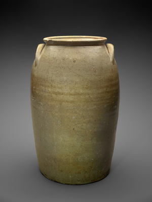 Jar, c. 1889-1900 (alkaline-glazed stoneware)