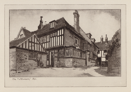 The "Mermaid," Rye (litho)