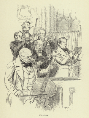 Illustration for Amos Barton by George Eliot (litho)
