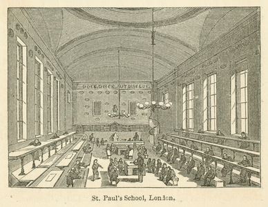 St Paul's School, London (engraving)