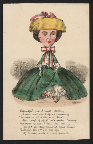 Vinegar Valentine card (colour litho)
