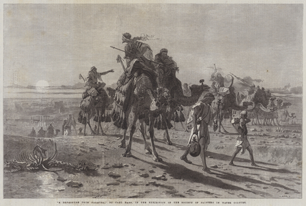 A Departure from Palmyra (engraving)
