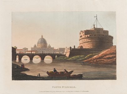 Ponte St. Angelo, 1796 (aquatint)