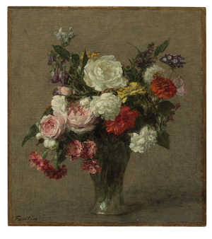 Flower Bouquet, 1900 (oil on canvas)