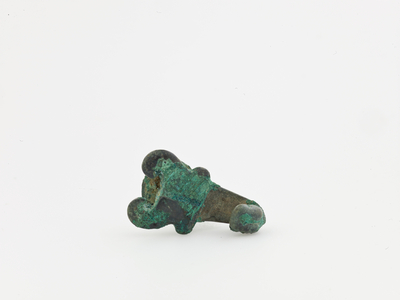 Garment hook (Stylized Taotie Head)