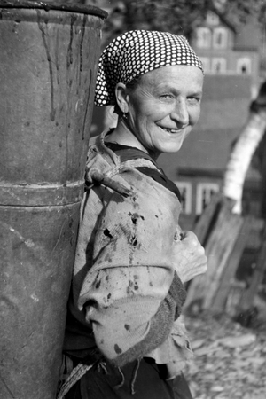City of Lauscha in Thuringia, 1940-50s
