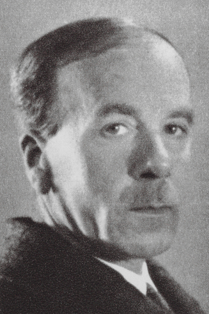 Portrait of Robert Houston, RSW (b/w photo)