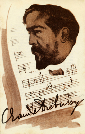 Claude Debussy  portrait