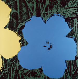 Flowers, 1965 (synthetic polymer silkscreened on canvas)