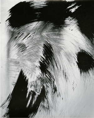 Metal Abrasion, c. 1970 (silver gelatin print)