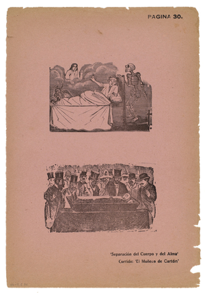 Separacion del Cuerpo y del Alma (engraving)