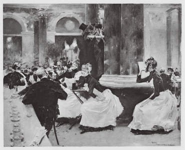 Kaffeehausscherze (litho)