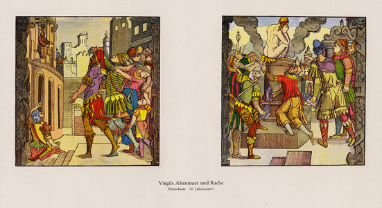 Virgil's adventures and revenge (colour litho)