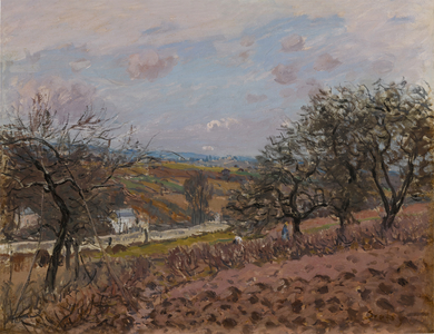 Bougival, 1876 (oil on canvas)