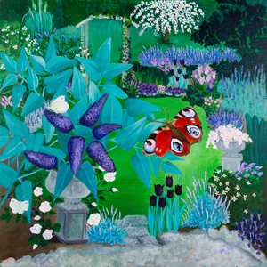 Mauve Garden,2013 (acrylic on canvas)