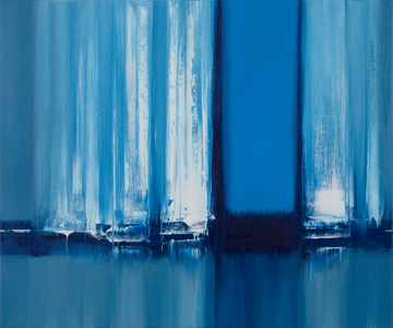 HK - White Lights, 2017 (oil on canvas)