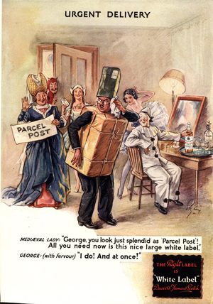 Dewars Magazine, advert, UK, 1930s