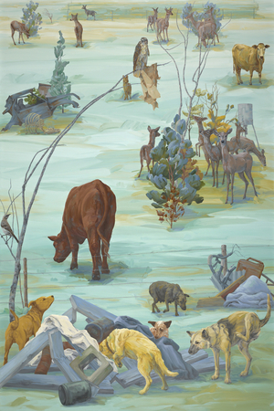 Tapestry, 2007 (oil on canvas)
