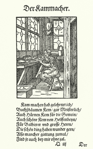 The Combmaker (engraving)