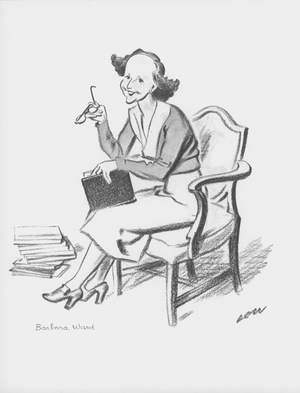 Barbara Ward (litho)