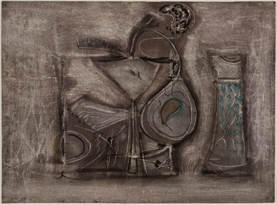 Untitled [Votive Mood] (recto), c.1946 (w/c & gouache on wove paper)
