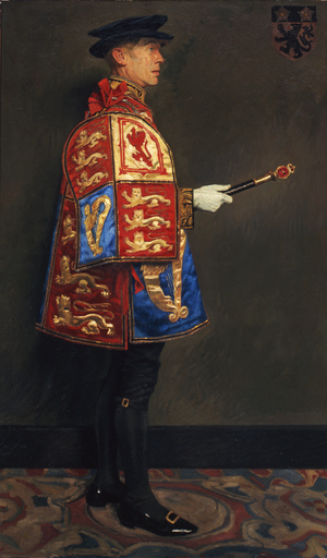 Archibald George Blomfield Russell, Clarenceux King of Arms, 1901-1955 (Oil on canvas)